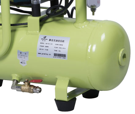 硅莱GA-81/15无油空压机球阀细节图