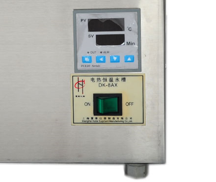 慧泰DK-8AS电热恒温水槽显示屏细节图