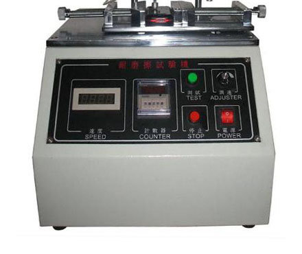 腾辉TF-801耐磨擦试验机控制面板细节图