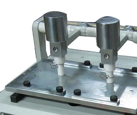 辉达HD-2033电动摩擦脱色试验机顶部细节图