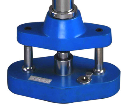 现代环境QCJ漆膜冲击试验器底座细节图