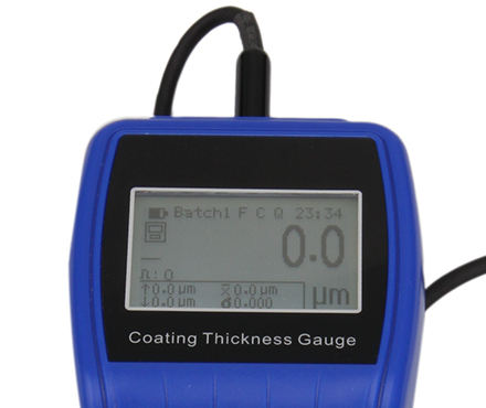 中科普锐PRCT210N电镀层测厚仪显示屏细节图