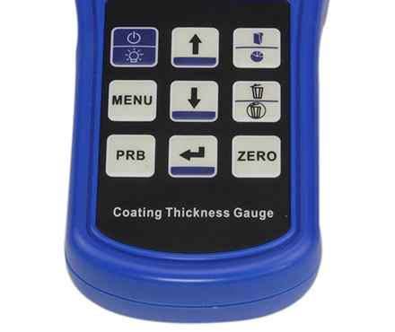 中科普锐PRCT210N电镀层测厚仪按键面板细节图