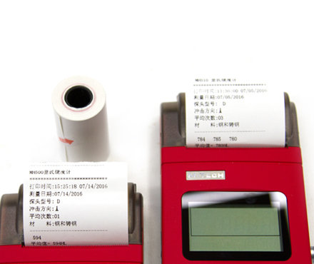 美泰科仪里氏硬度计MH500打印纸参数细节图