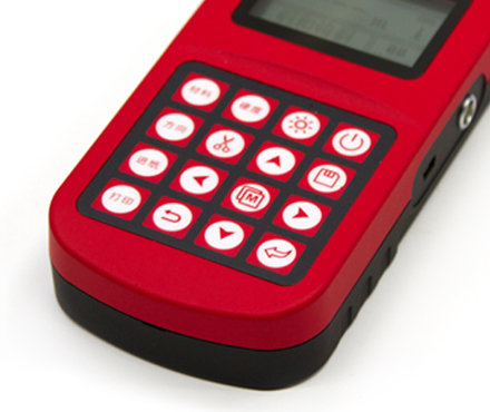 美泰科仪里氏硬度计MH500按键细节图