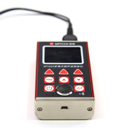 美泰MT200高精密超声波测厚仪按键细节图