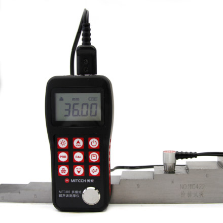 MT180可穿涂层超声波测厚仪正面细节图