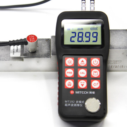 美泰MT192可穿涂层超声测厚仪正面图