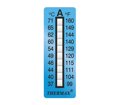 英國Thermax(TMC) 測溫紙 10格A02 溫度范圍37℃~71℃
