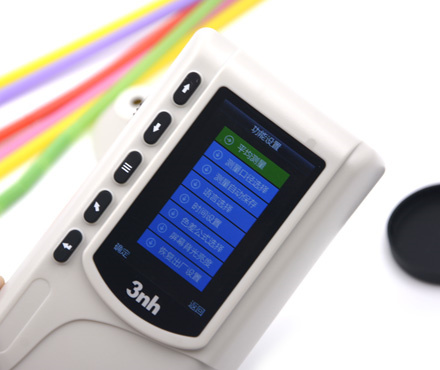 三恩驰/3nh NR60CP 手持式色差仪操作屏幕图