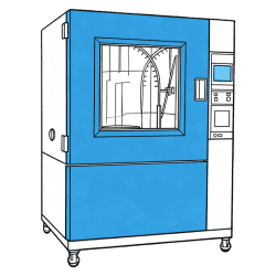 淋雨试验箱图片