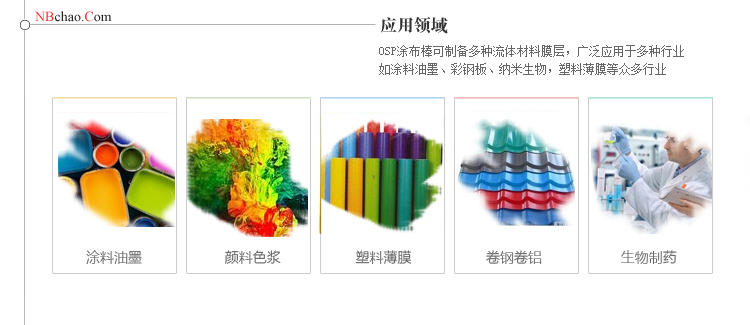 Applications of OSP-50 Extrusion Coating Rod