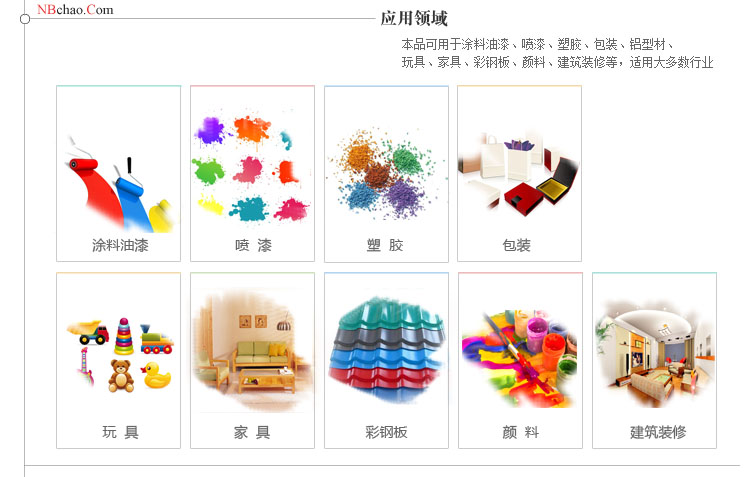 Application fields of RAL k5 semi-matte Color Chart