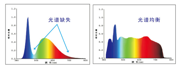 Color Spectrum CS-810 Spectrophotometer Spectrum Chart