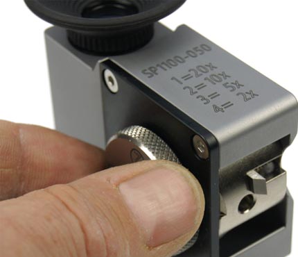 TQC Thickness Gauge blade detail