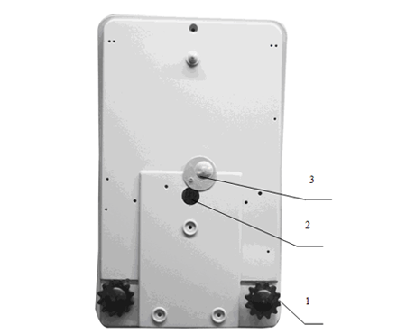 FA1004C electronic analysis balance panel diagram