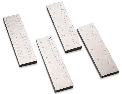 Pushen PU-2410/2411/2412/2413/2414 single-slot Fineness of Grind Gauge real shot Figure 5 Pushen PU-2410/2411/2412/2413/2414 single-slot Fineness of Grind Gauge real shot Figure 5