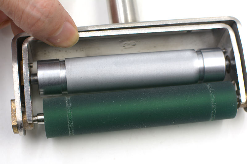 Real shot of color wheel metal anilox roller 3