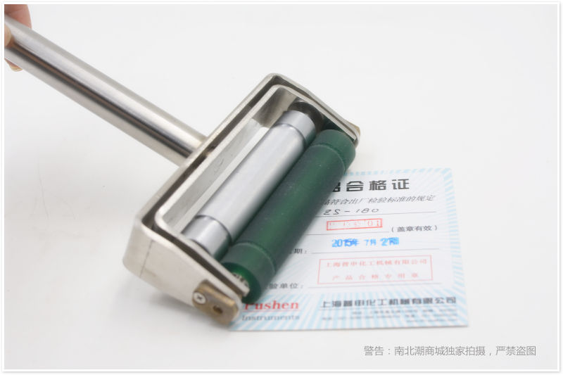 Pushhen 180 line exhibition color wheel metal anilox roller real shot picture 6