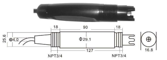Structural Dimensions of Glass Electrode