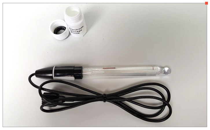 Photo 3 of the glass electrode of Qiwei PH meter
