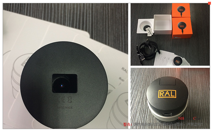 Raul RAL COLORCATCH NANO color catcher detail and accessories drawing