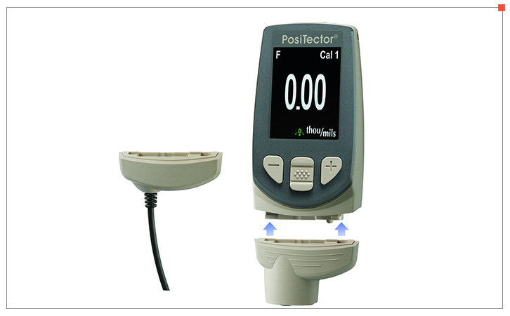 The Defelsko PosiTector 6000 imported coating Thickness Gauge can be freely switched between integrated and split type