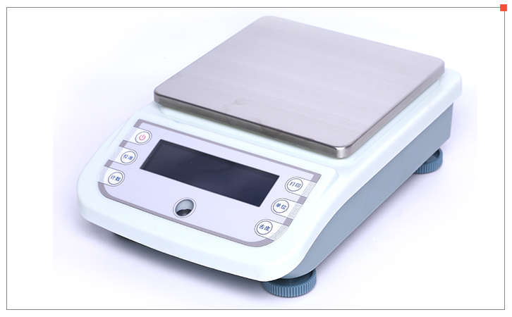 Yueping YP series electronic balance 0.1g square plate right side picture