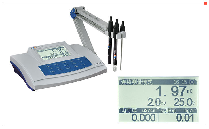 Detail diagram of the host of the DZS-706B multi-parameter Water Quality Analyzer