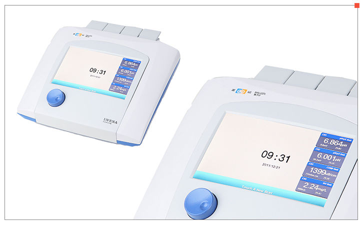 Detail of the Thunder Magnetic PXSJ-227L Ion Meter