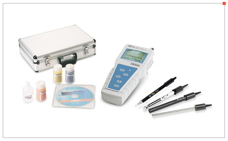 Detail of the Thunder Magnetic PXB-286 Portable Ion Meter