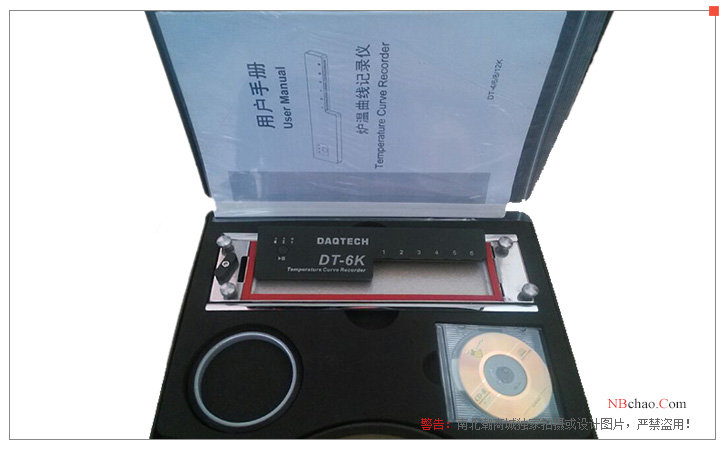 Packing diagram of Dafengke DT-6/8/12K furnace temperature tracker
