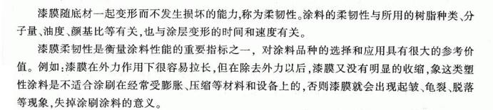 How is the flexibility of the paint film determined? Figure 1