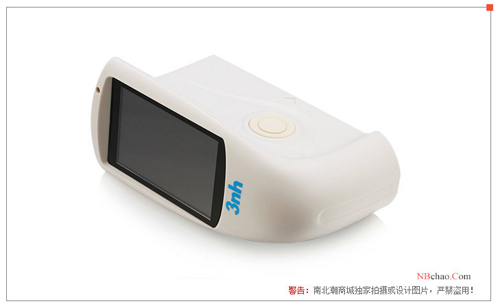 Side view of 3nh/3nh NHG268 three-angle gloss meter