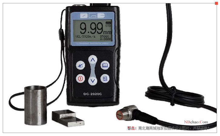 Deguang Electronics DC-2030C Ultrasonic Wall Thickness Gauge Display Details