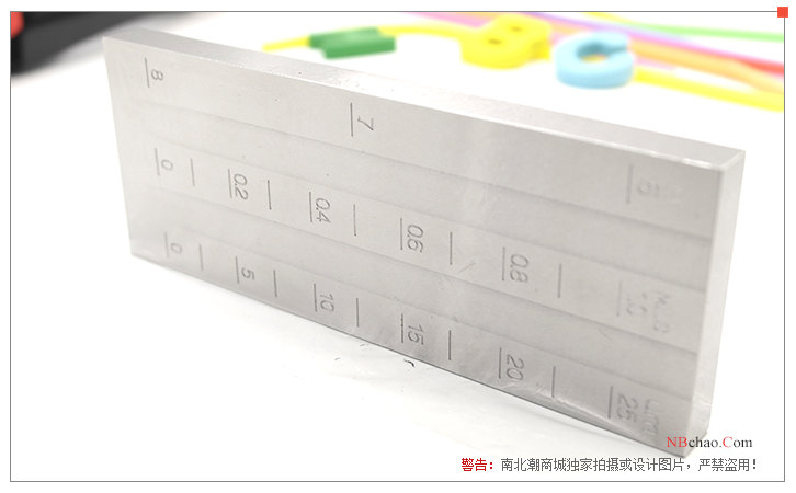 Pushen ISO-150um Double Groove Grindometer Details Figure 1