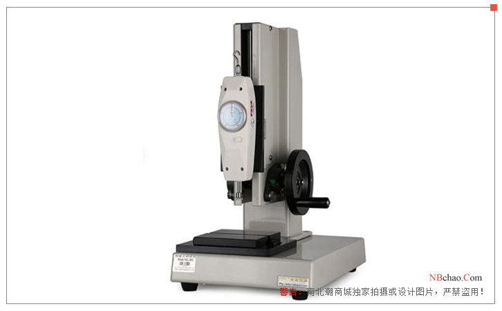 Haibao HCL-500 side-swing spiral test bench with push-pull force gauge display