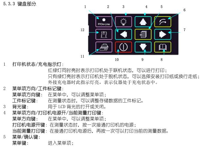 Deguang DHT-200 Leeb Hardness Tester operation manual with Figure 6