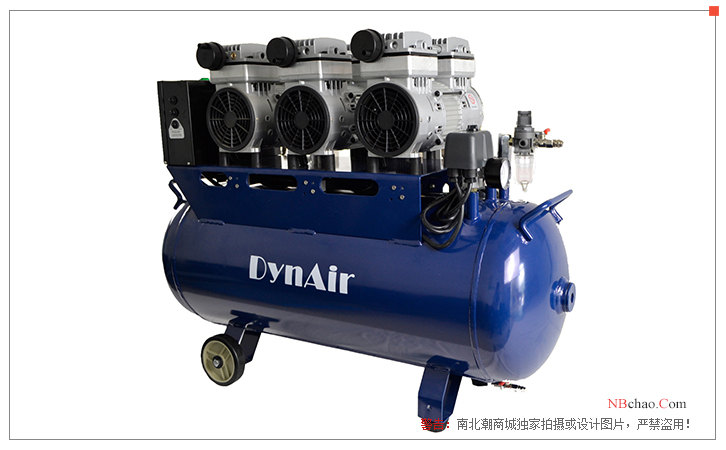 The left side picture of Dasheng DA7003 oil-free Air Compressor