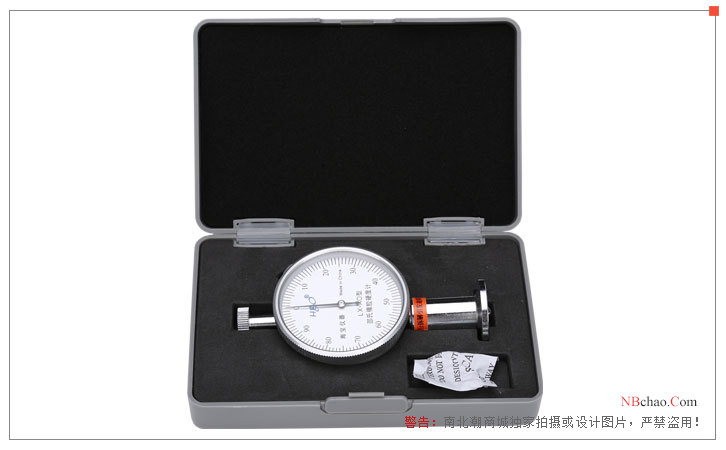 Packing box diagram of Haibao Instruments LX-AO Portable Shore Hardness Tester