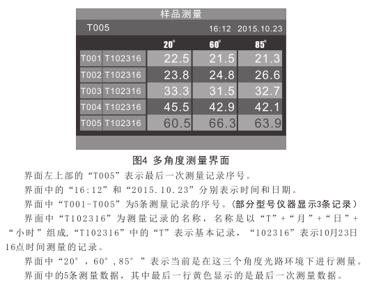 3nh Gloss Meter Operation Application Guide (HG268, HG60, HG60S) with Figure 5