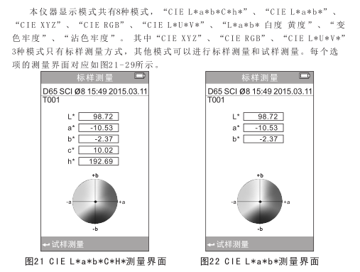 3nh高性价比精密色差仪操作说明（NR110、NR0CP、NR20XE）配图16