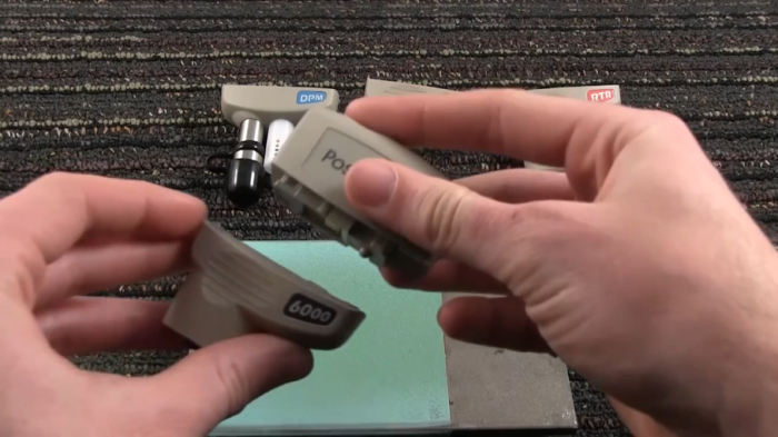 Schematic diagram of the operation of the Positector SmartLink wireless connection probe