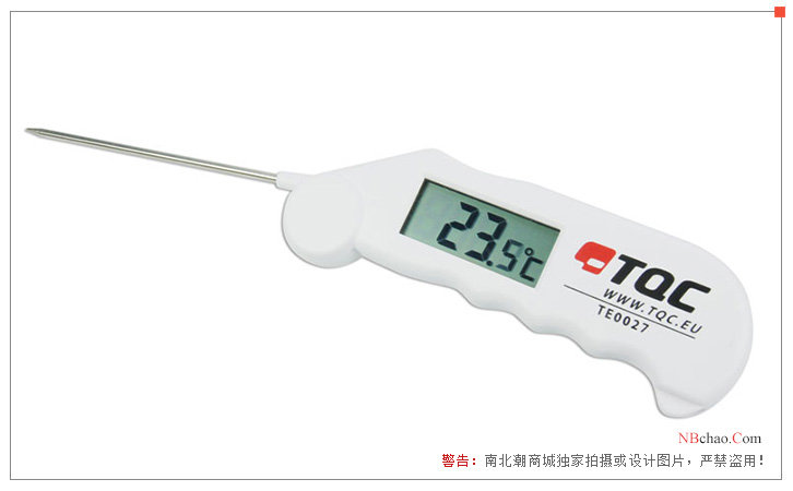 Dutch TQC liquid thermometer TE0027 probe detail