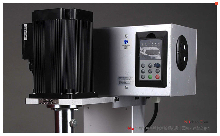 MODERNER WJ-2.2D variable speed mixer control panel details