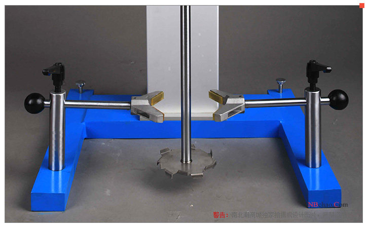 Details of the lower part of the MODERNER WJ-2.2D variable speed mixer