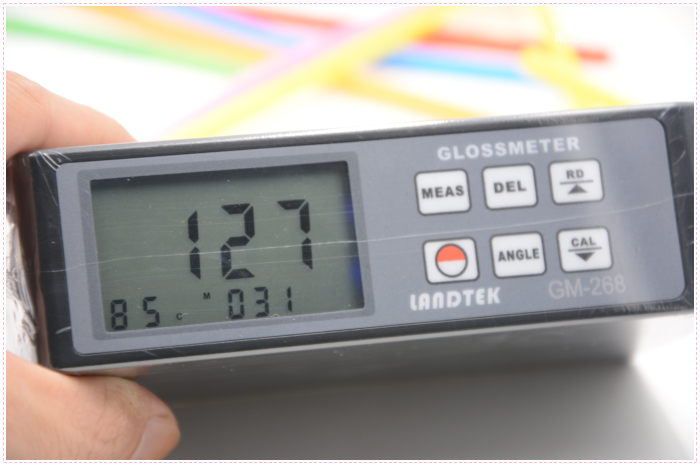 GM-268 Lantai Gloss Meter Unpacking Evaluation Picture 7