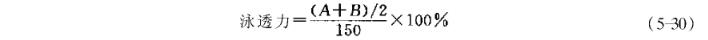 Determination method of main properties of electrophoretic coating with Figure 2