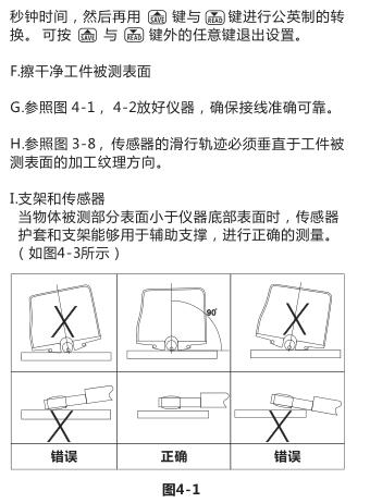 An Miao AR-132B-CN Surface Roughness Meter Operating Instructions with Figure 6