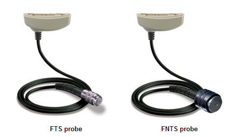 PosiTector 6000涂层测厚仪的FTS和FNTS探头细节图